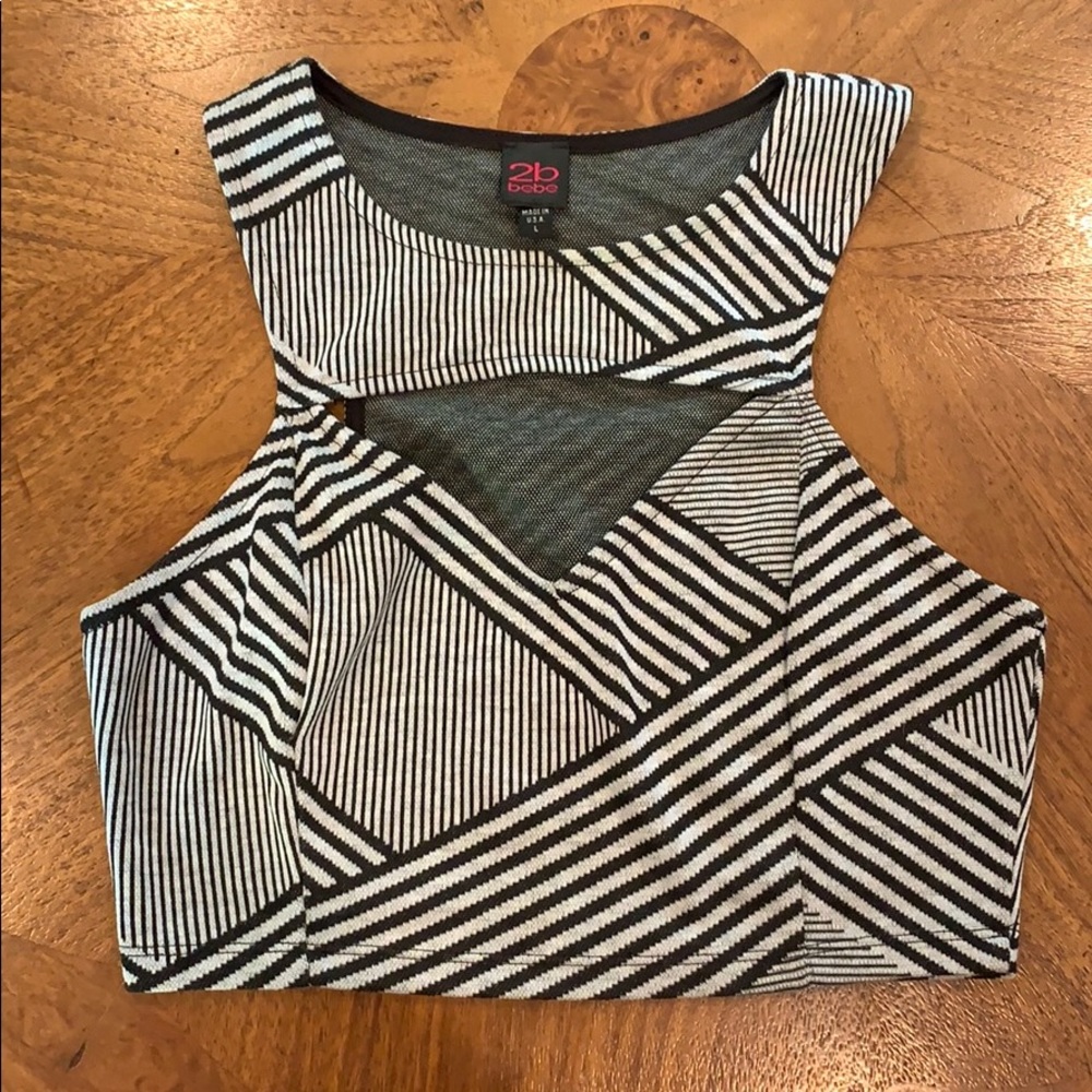 2B Bebe Crop Top